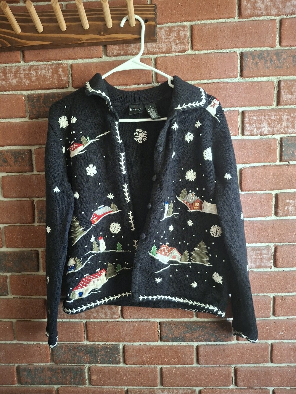 Vintage Erika Christmas Cardigan